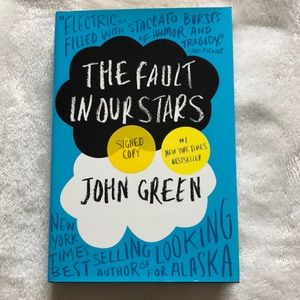 SIGNED The Fault in Our Stars by John Green